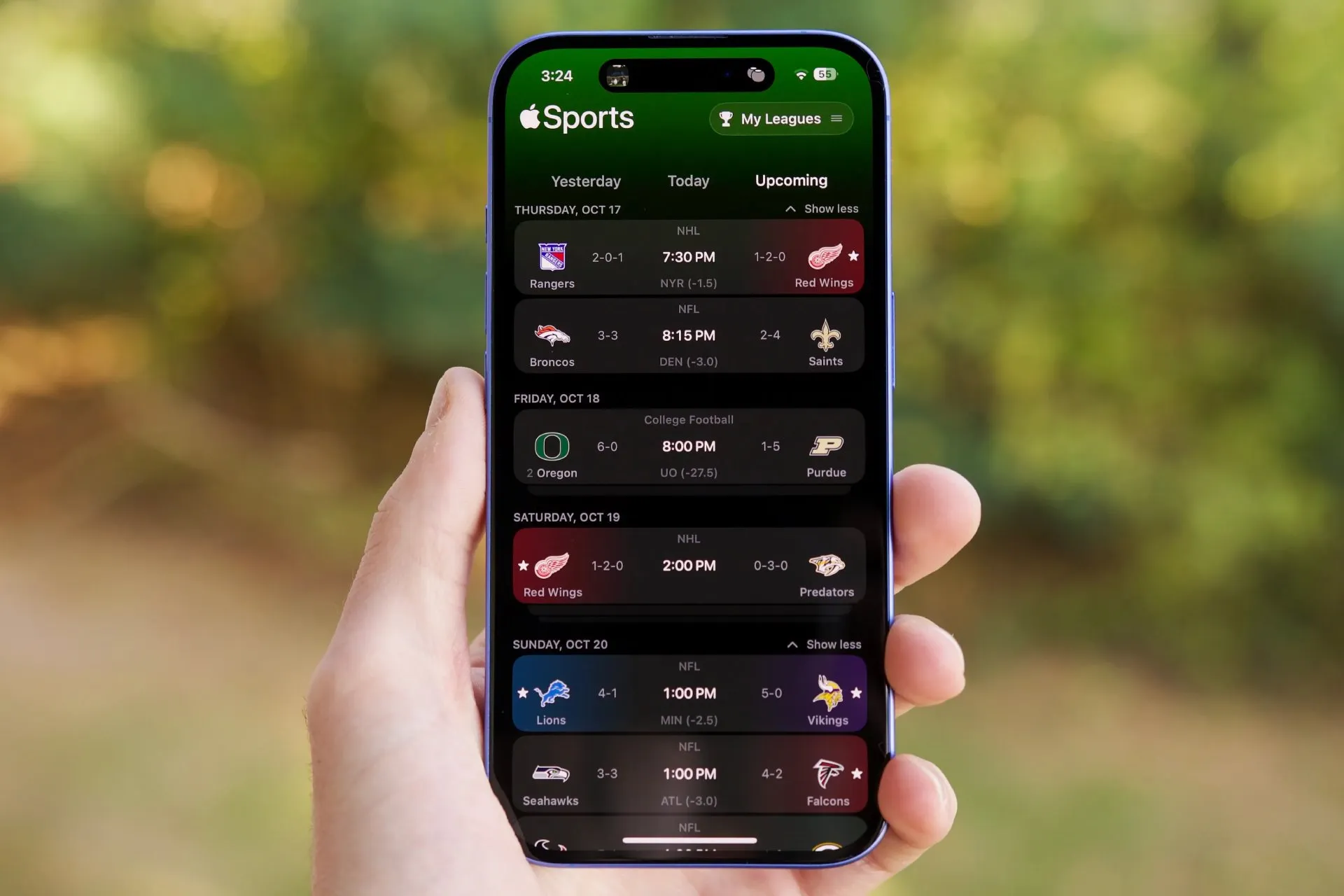 حالا می‌توانید با اپ مخصوص آیفون نتایج فوتبال را ببینید