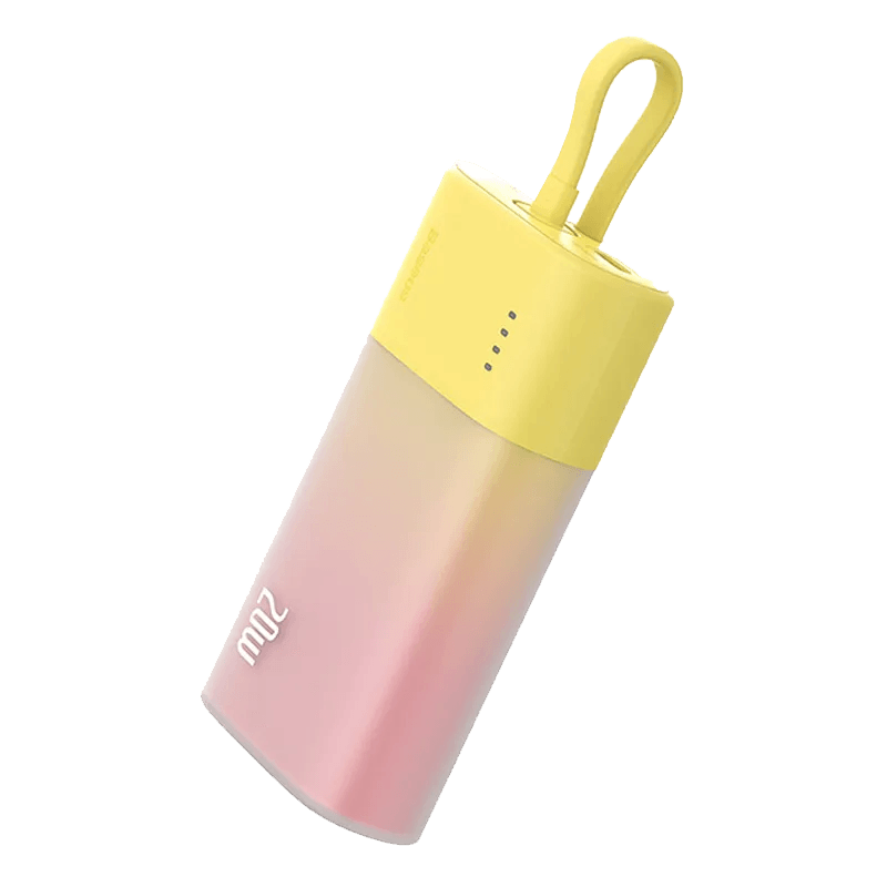 پاوربانک 20 وات بیسوس مدل Popsicle ظرفیت 5200 میلی آمپر ساعت