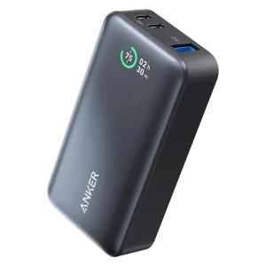 پاوربانک انکر مدل A1256 ظرفیت 10000 میلی آمپر ساعت توان 30 وات