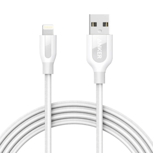 کابل USB به لایتنینگ انکر مدل PowerLine+ A8121 طول ۹۰ سانتی متر
