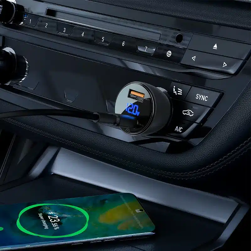 شارژر فندکی ایسفست ACEFAST B7 توان 45 وات