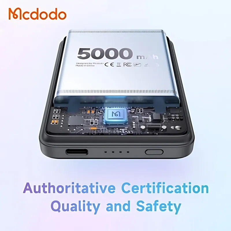 پاوربانک وایرلس 5000 مگسیف مک دودو Mcdodo MC – 3951
