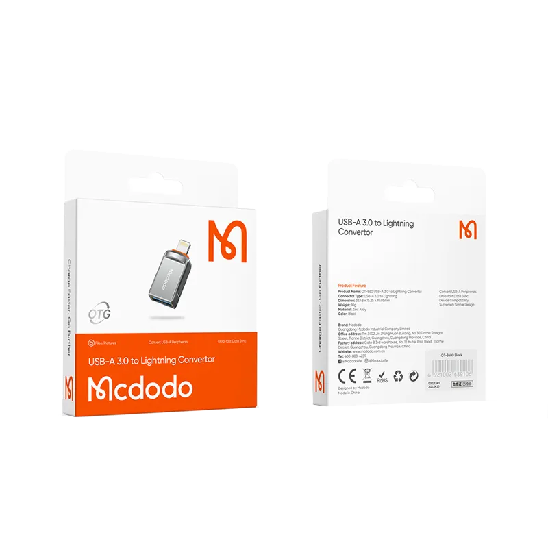 تبدیل OTG آیفون Mcdodo OT – 860
