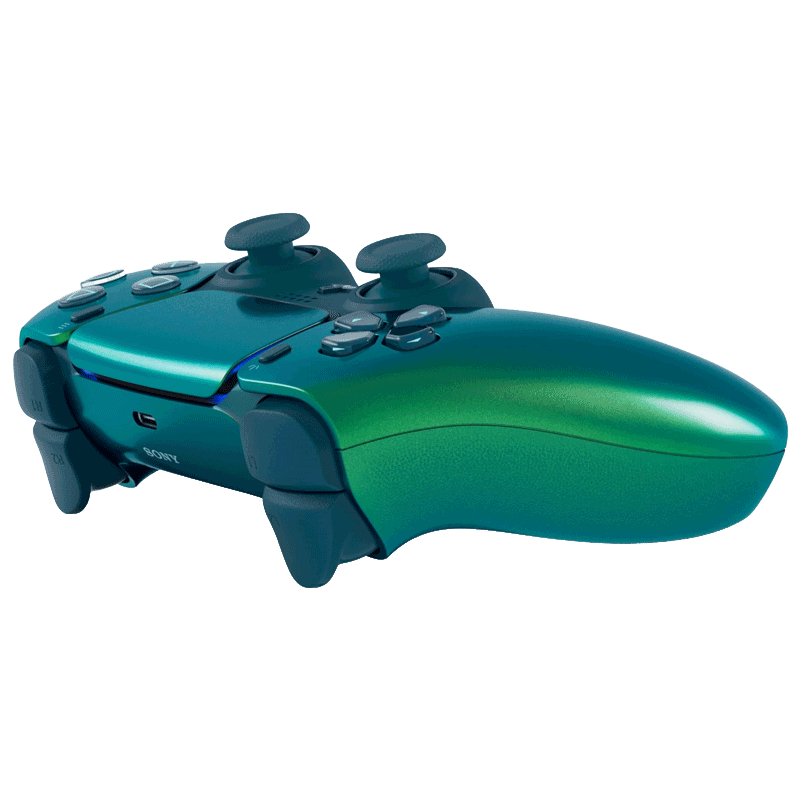 دسته بازی PS5 سبزآبی کروم مدل DualSense Chroma Teal