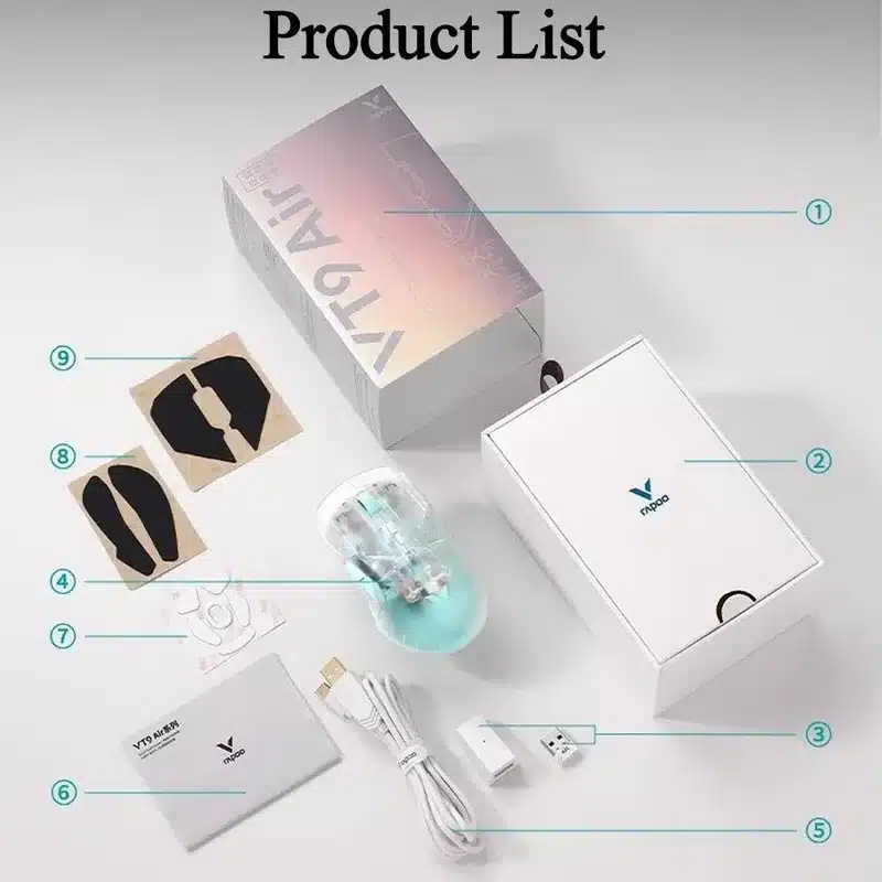 ماوس بی سیم گیمینگ رپو مدل VT9 Air
